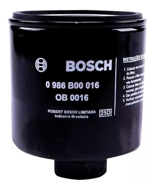 Filtro Aceite - Seat Córdoba Y Ibiza 1.4I, 1.6I; Seat Ibiza Ii 1.4I 16V (98-&gt;); Skoda Felicia 1.6I -  - Bosch-RB