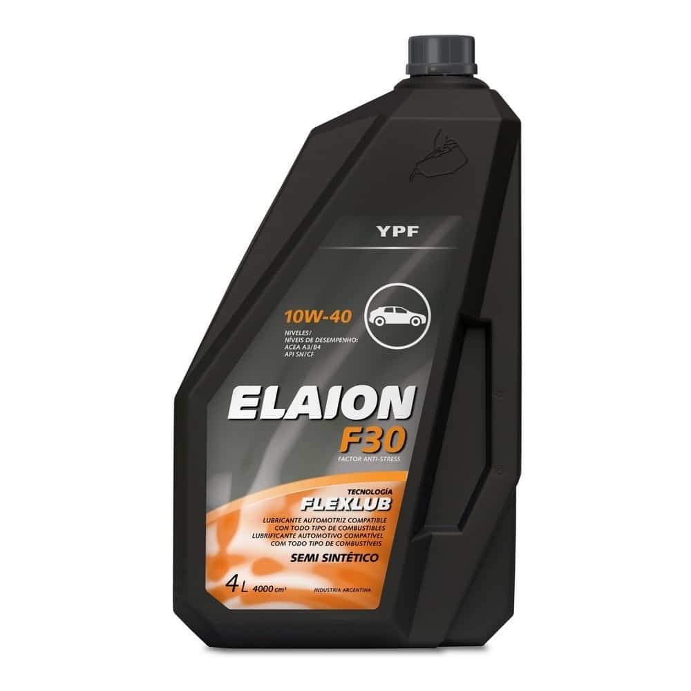 Aceite Motor Semisintetico - Elaion F30 10W-40 X 4 Lts - Ypf
