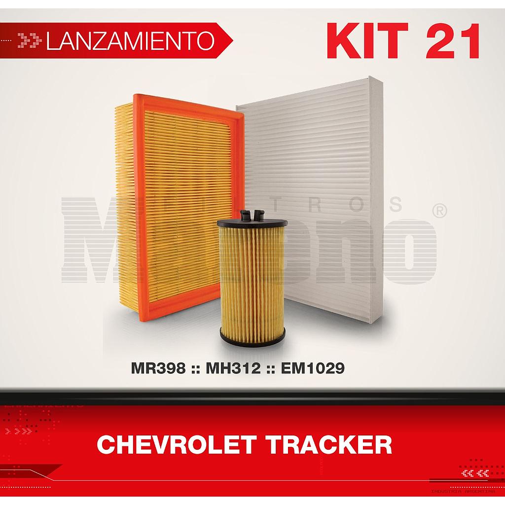 Kit Filtros - Chevrolet Tracker 1.8 N 16V - Mareno